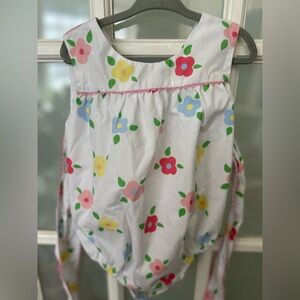 The Beaufort Bonnet Company Floral Kids Dress - White, Red, Pink, Blue, Yellow